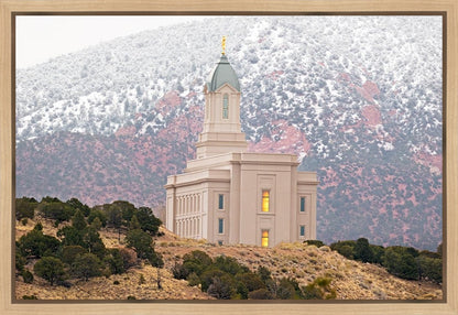 Cedar City Hillside Gallery Wrap