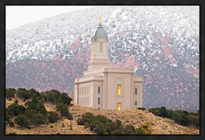 Cedar City Hillside Gallery Wrap