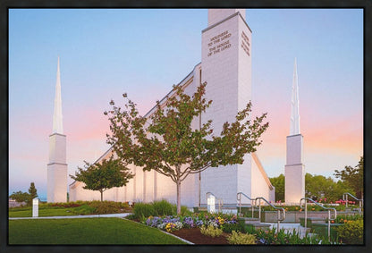 Boise Rustic Sunrise Gallery Wrap