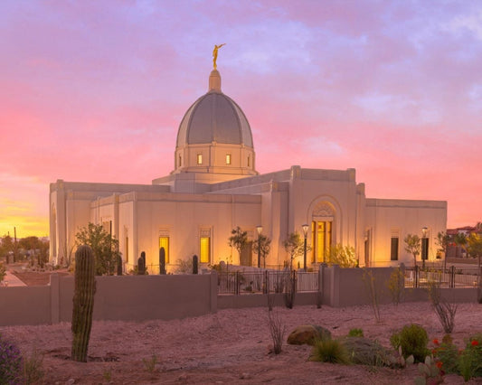Tucson Desert Sunset Gallery Wrap