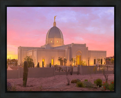 Tucson Desert Sunset Gallery Wrap