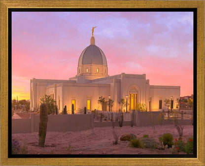 Tucson Desert Sunset Gallery Wrap