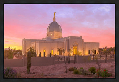 Tucson Desert Sunset Gallery Wrap