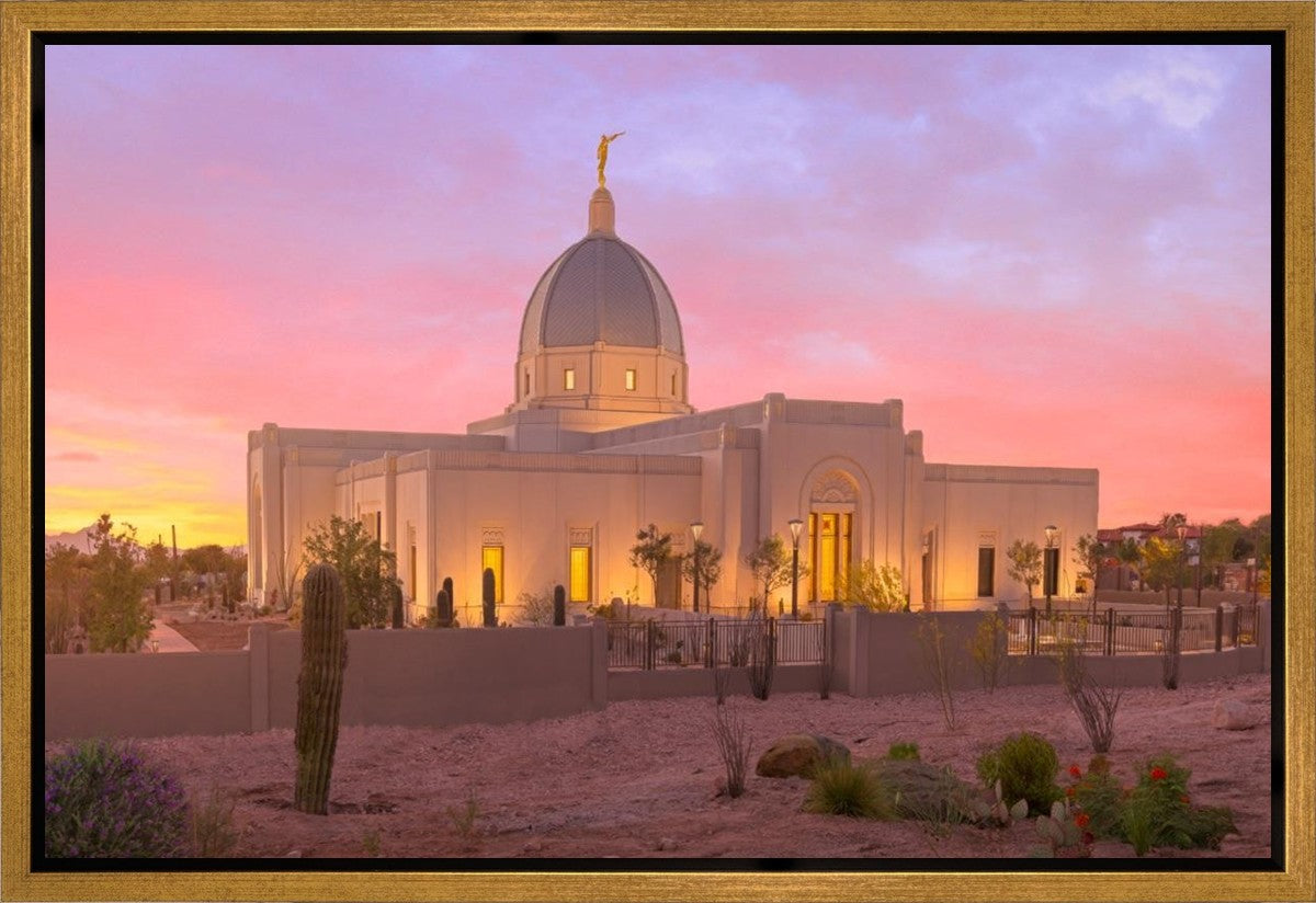 Tucson Desert Sunset Gallery Wrap