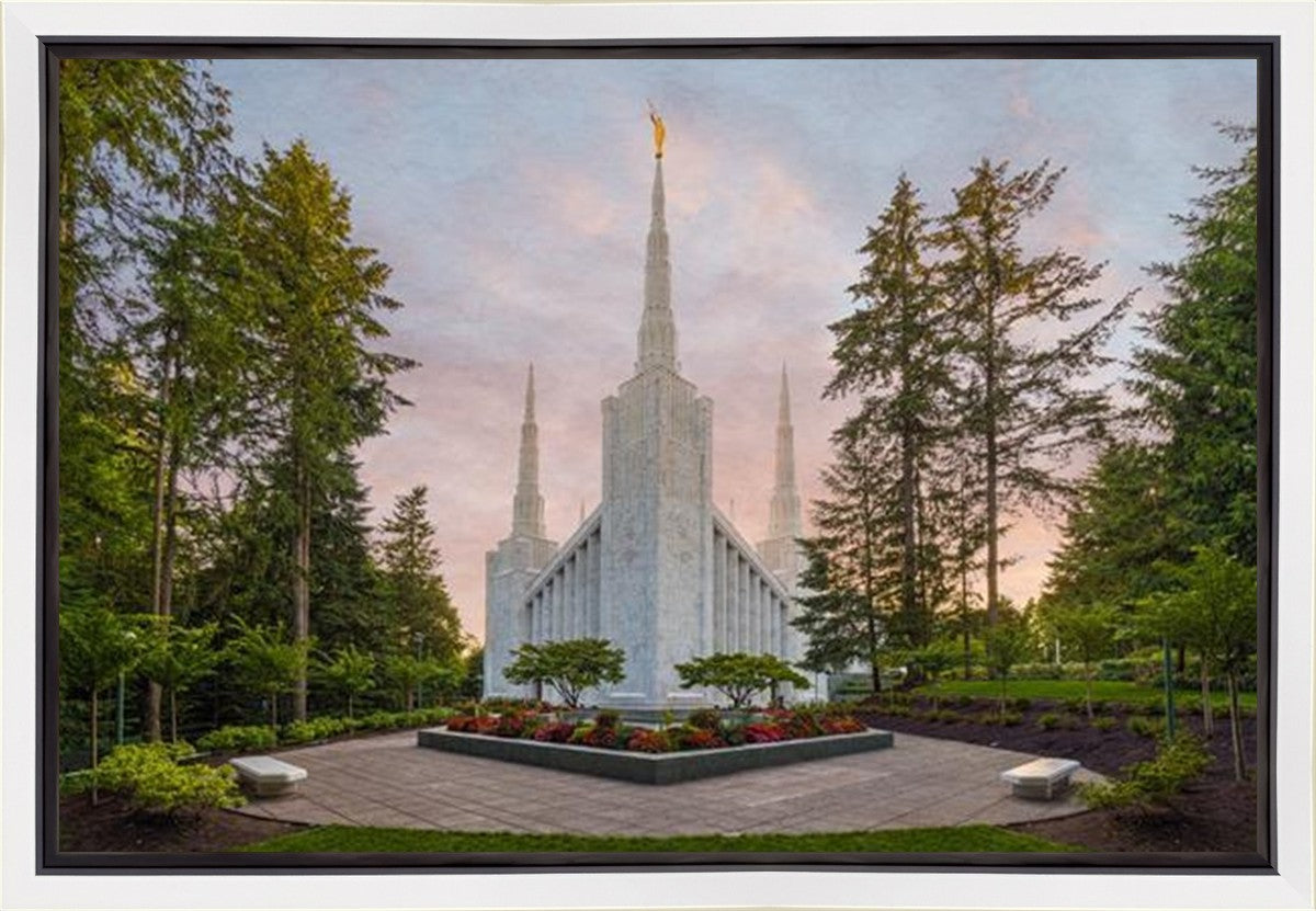 Portland Temple 01 Gallery Wrap