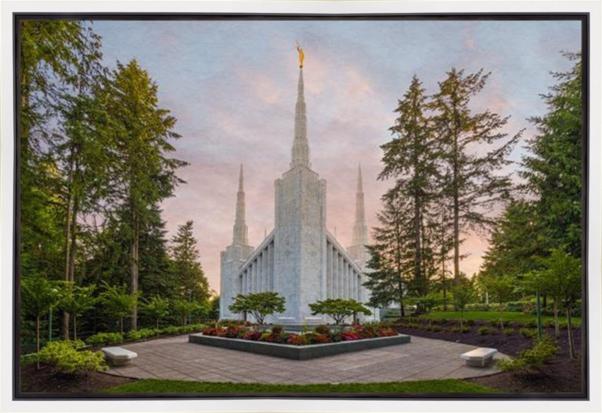 Portland Temple 01 Gallery Wrap