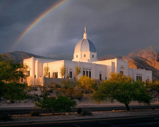 Tucson Rainbow Gallery Wrap