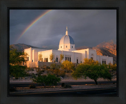 Tucson Rainbow Gallery Wrap
