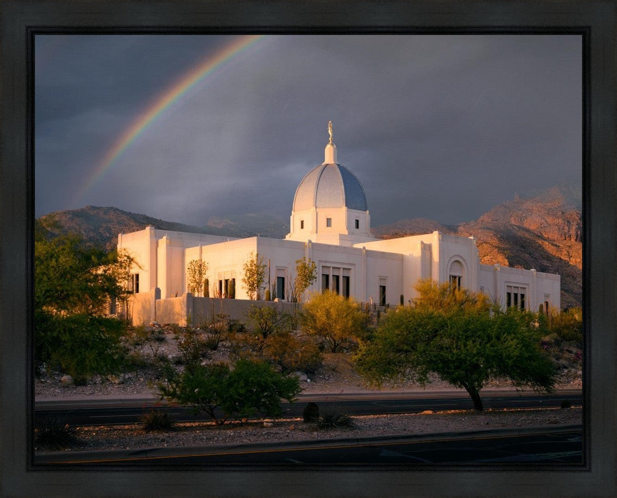 Tucson Rainbow Gallery Wrap