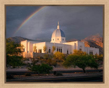 Tucson Rainbow Gallery Wrap