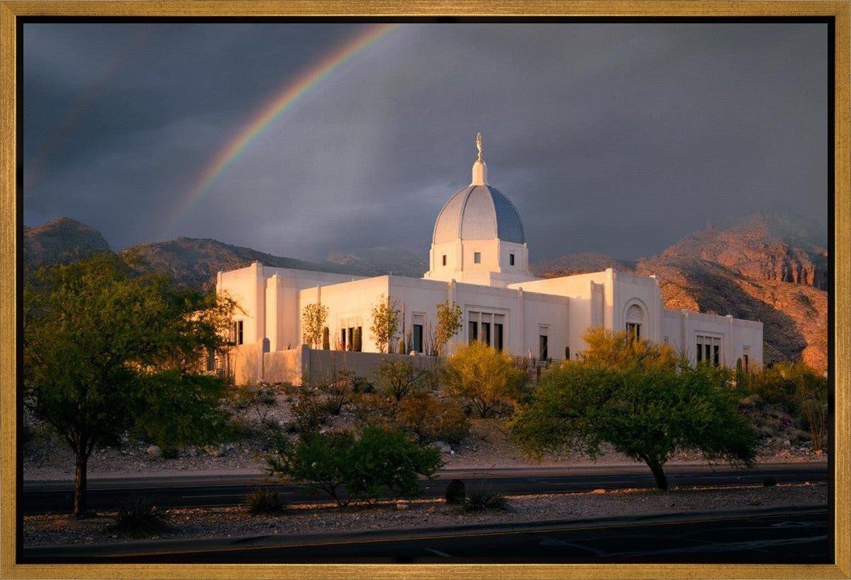 Tucson Rainbow Gallery Wrap