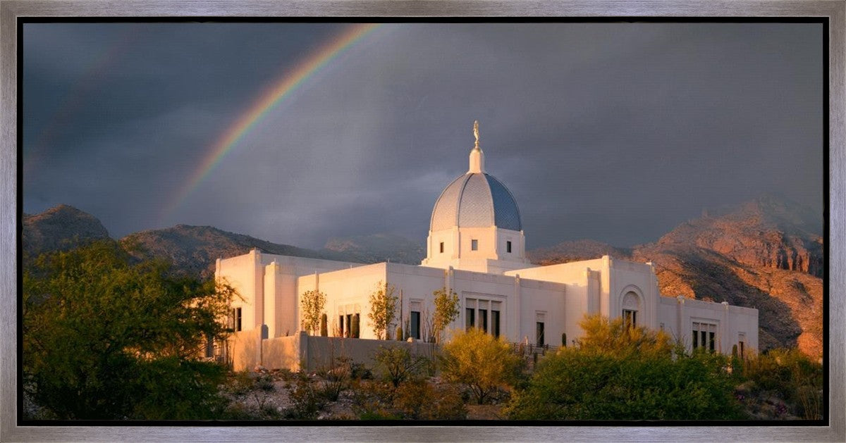 Tucson Rainbow Gallery Wrap