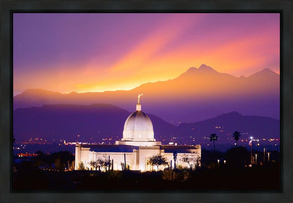 Tucson Sunglow Gallery Wrap