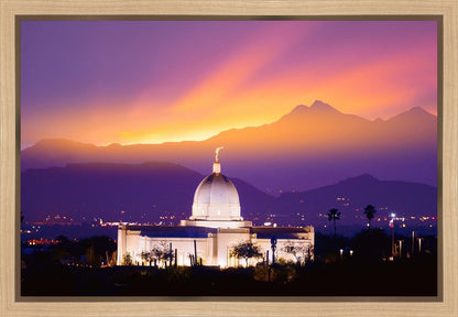 Tucson Sunglow Gallery Wrap