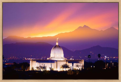 Tucson Sunglow Gallery Wrap