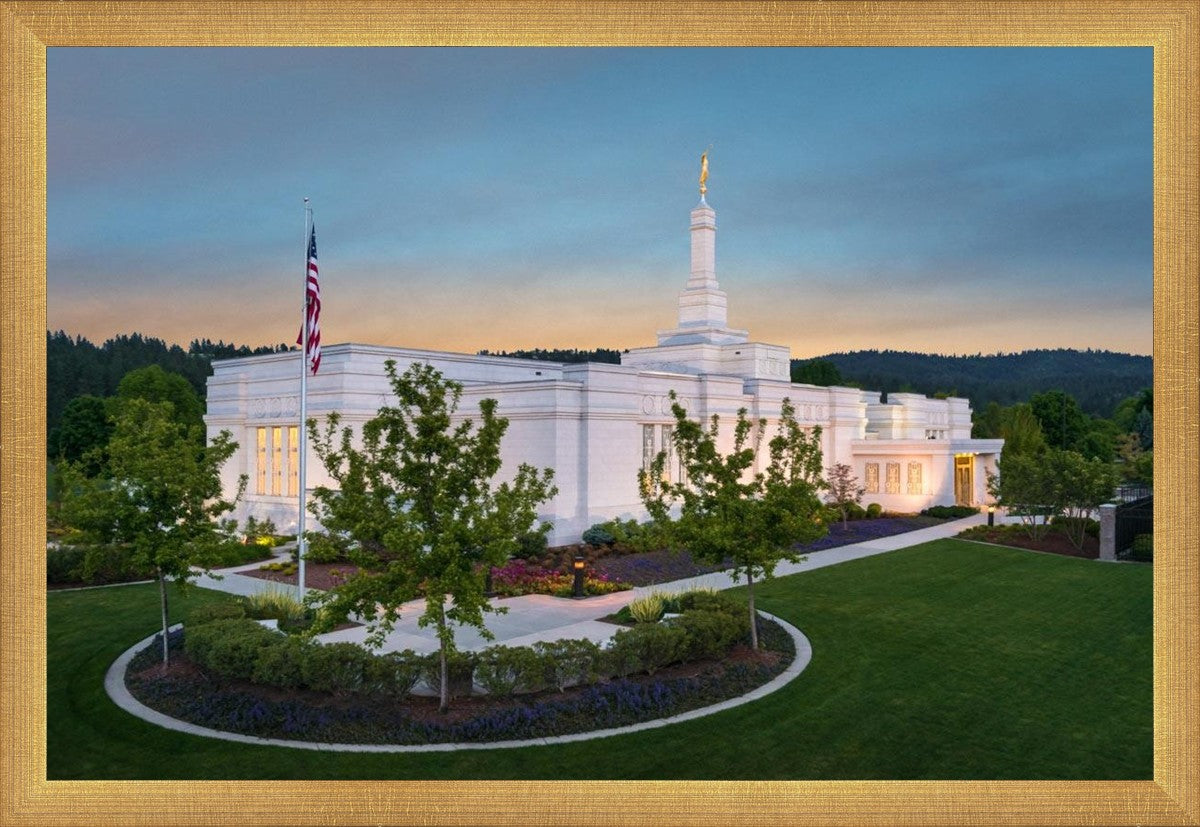 Spokane Morning Glow