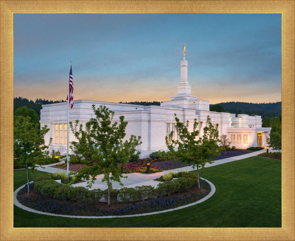 Spokane Morning Glow