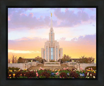 Oquirrh Mountain Peaceful Spring Gallery Wrap