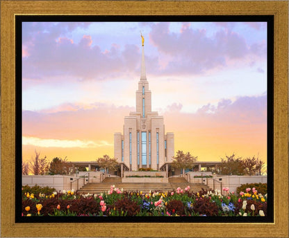 Oquirrh Mountain Peaceful Spring Gallery Wrap