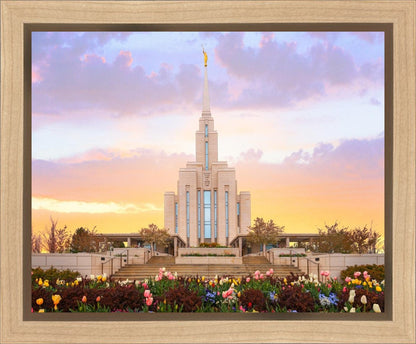 Oquirrh Mountain Peaceful Spring Gallery Wrap