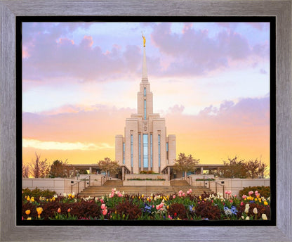 Oquirrh Mountain Peaceful Spring Gallery Wrap