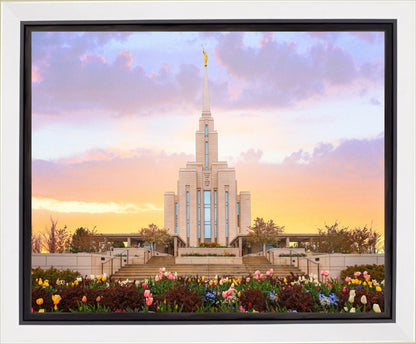 Oquirrh Mountain Peaceful Spring Gallery Wrap