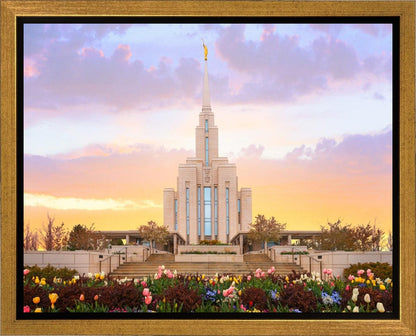 Oquirrh Mountain Peaceful Spring Gallery Wrap