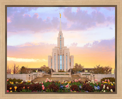 Oquirrh Mountain Peaceful Spring Gallery Wrap