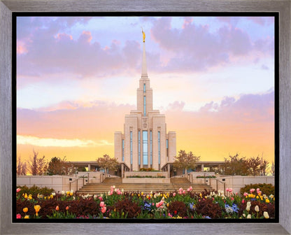 Oquirrh Mountain Peaceful Spring Gallery Wrap