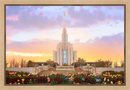 Oquirrh Mountain Peaceful Spring Gallery Wrap