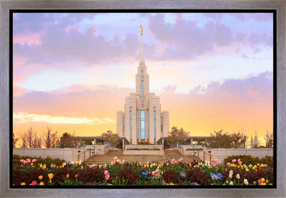 Oquirrh Mountain Peaceful Spring Gallery Wrap