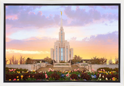 Oquirrh Mountain Peaceful Spring Gallery Wrap