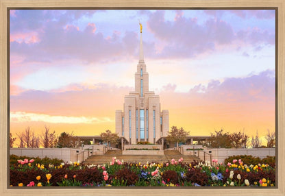 Oquirrh Mountain Peaceful Spring Gallery Wrap