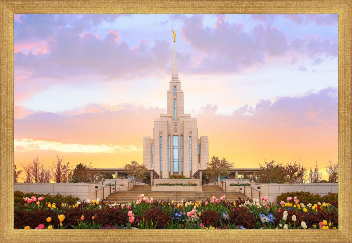 Oquirrh Mountain Peaceful Spring