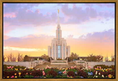 Oquirrh Mountain Peaceful Spring Gallery Wrap