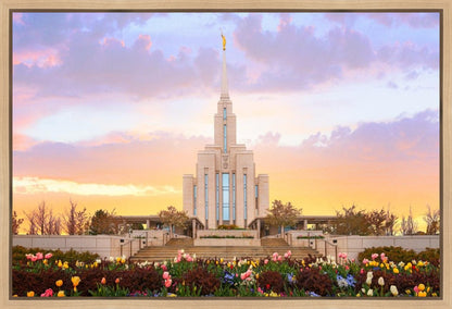 Oquirrh Mountain Peaceful Spring Gallery Wrap