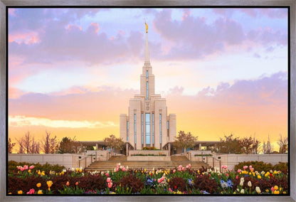 Oquirrh Mountain Peaceful Spring Gallery Wrap