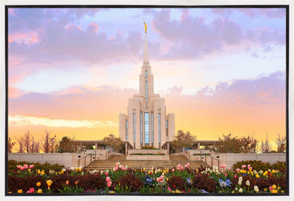 Oquirrh Mountain Peaceful Spring Gallery Wrap