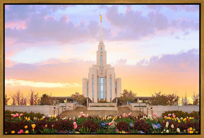 Oquirrh Mountain Peaceful Spring Gallery Wrap