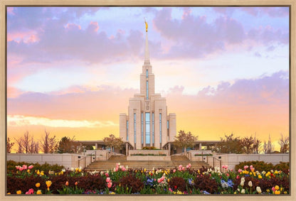 Oquirrh Mountain Peaceful Spring Gallery Wrap