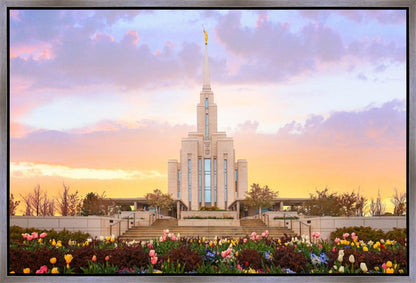 Oquirrh Mountain Peaceful Spring Gallery Wrap