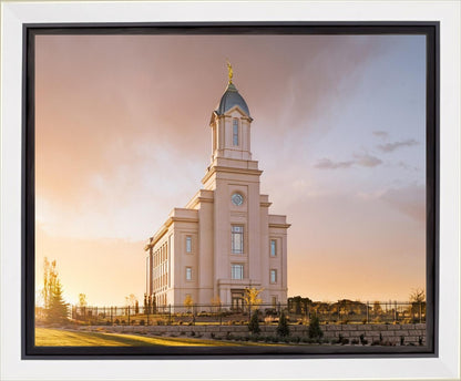 Cedar City Early Sunset Gallery Wrap