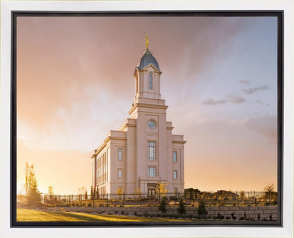 Cedar City Early Sunset Gallery Wrap