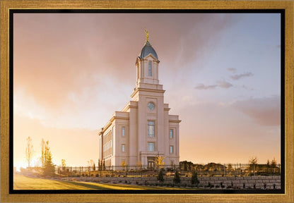 Cedar City Early Sunset Gallery Wrap