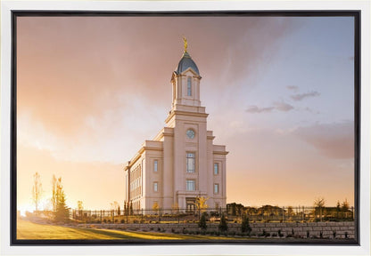 Cedar City Early Sunset Gallery Wrap