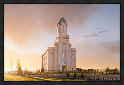 Cedar City Early Sunset Gallery Wrap