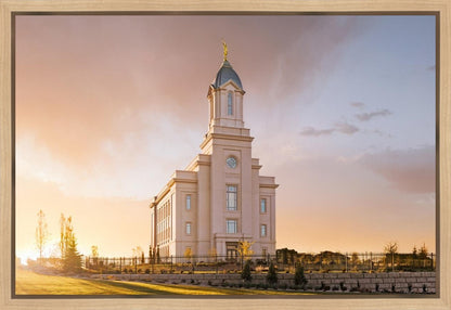 Cedar City Early Sunset Gallery Wrap