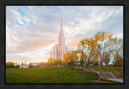 Oquirrh Mountain Hillside Gallery Wrap