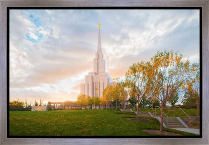 Oquirrh Mountain Hillside Gallery Wrap