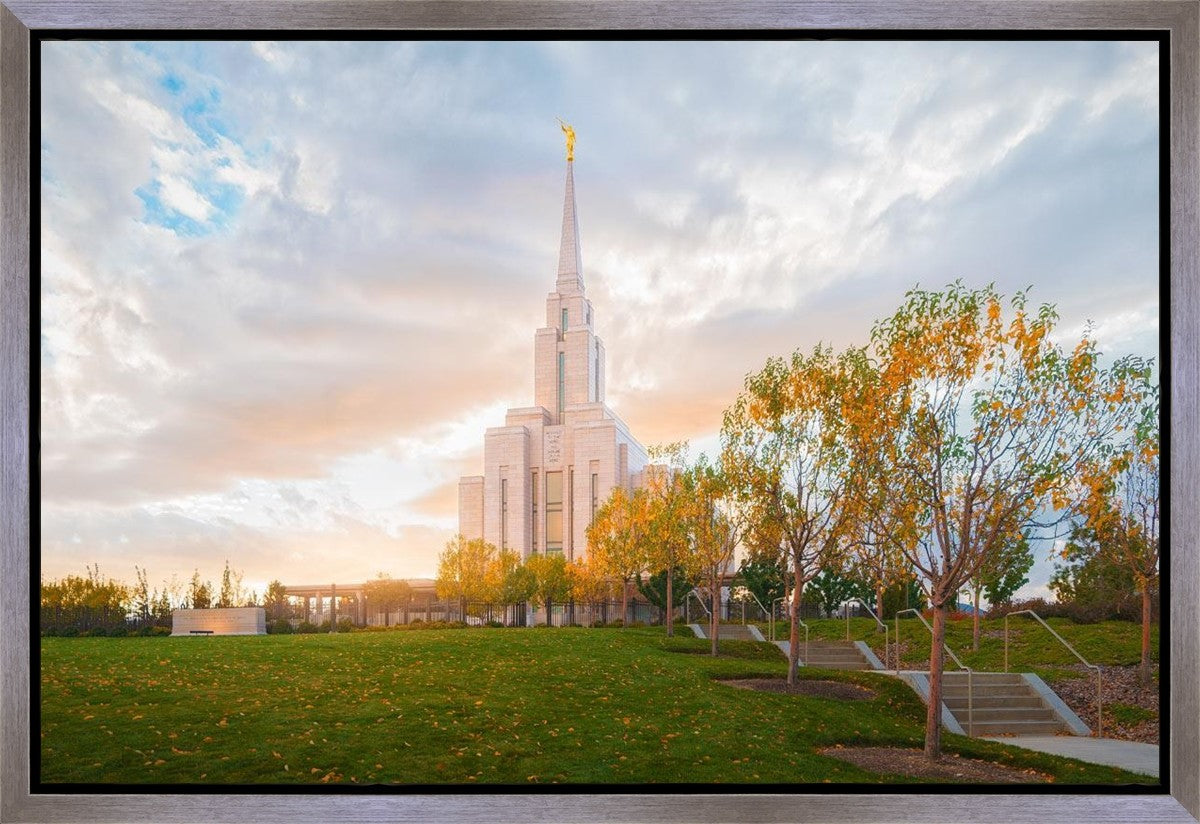 Oquirrh Mountain Hillside Gallery Wrap